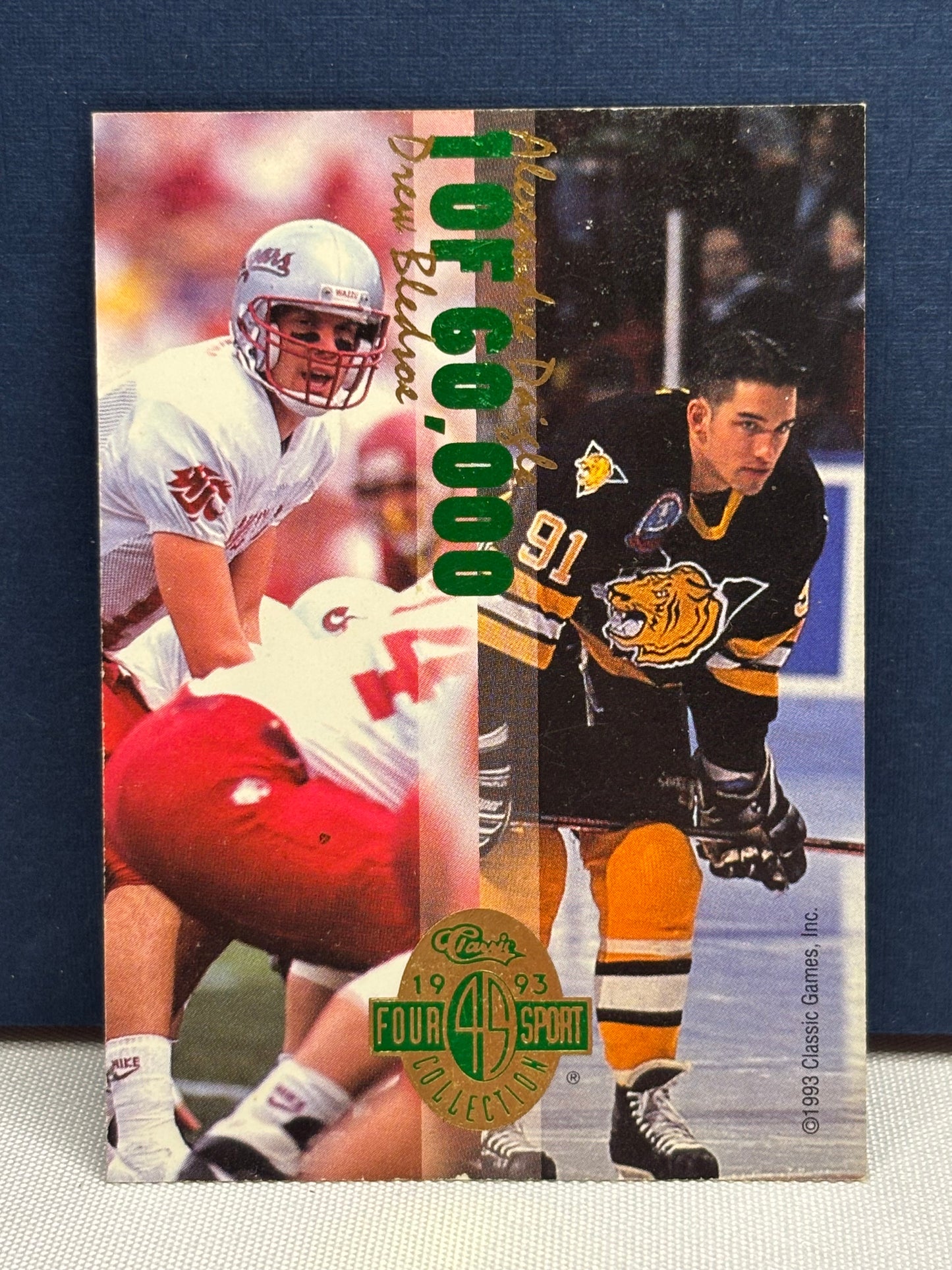 1993 Classic Four Sport Collection: Chris Webber, Alex Rodriguez, Drew Bledsoe, Alexandre Daigle 1 of 60,000