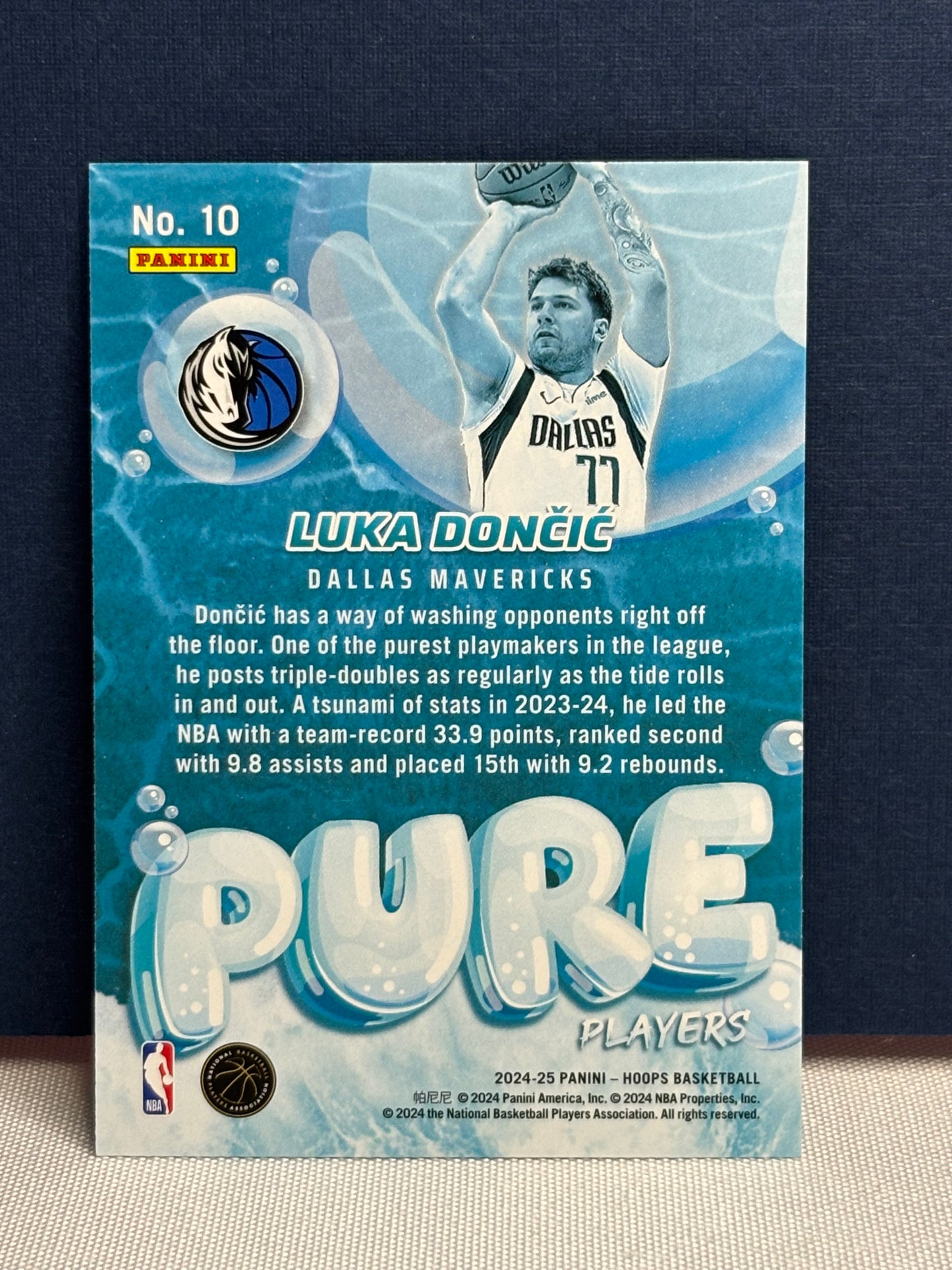 2024-25 Hoops Pure Players: Luka Dončić