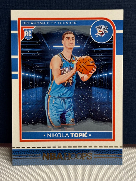 2024-25 Hoops: Nikola Topić Rookie Card
