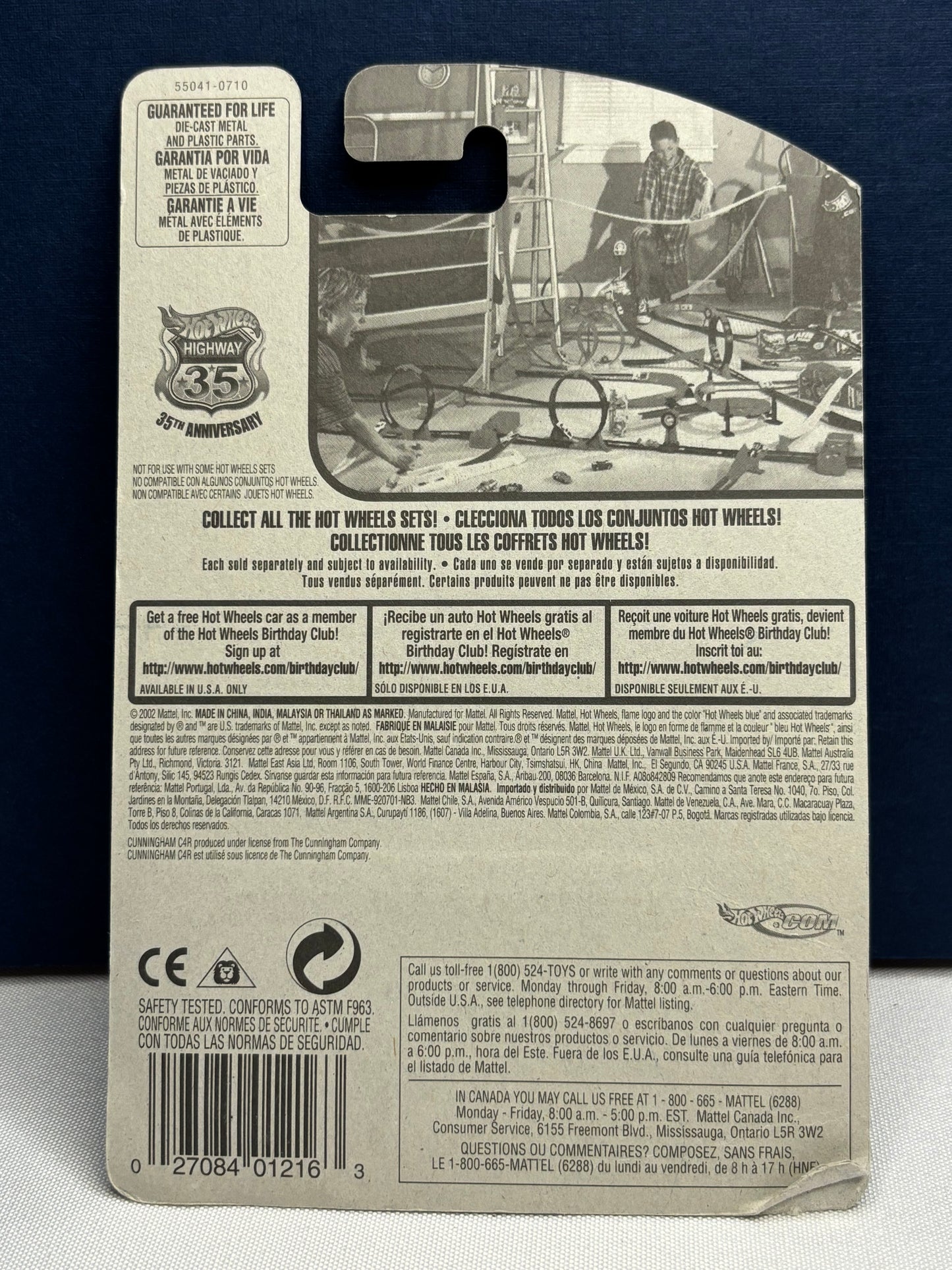 Cunningham C4R: 2002 Collector #156