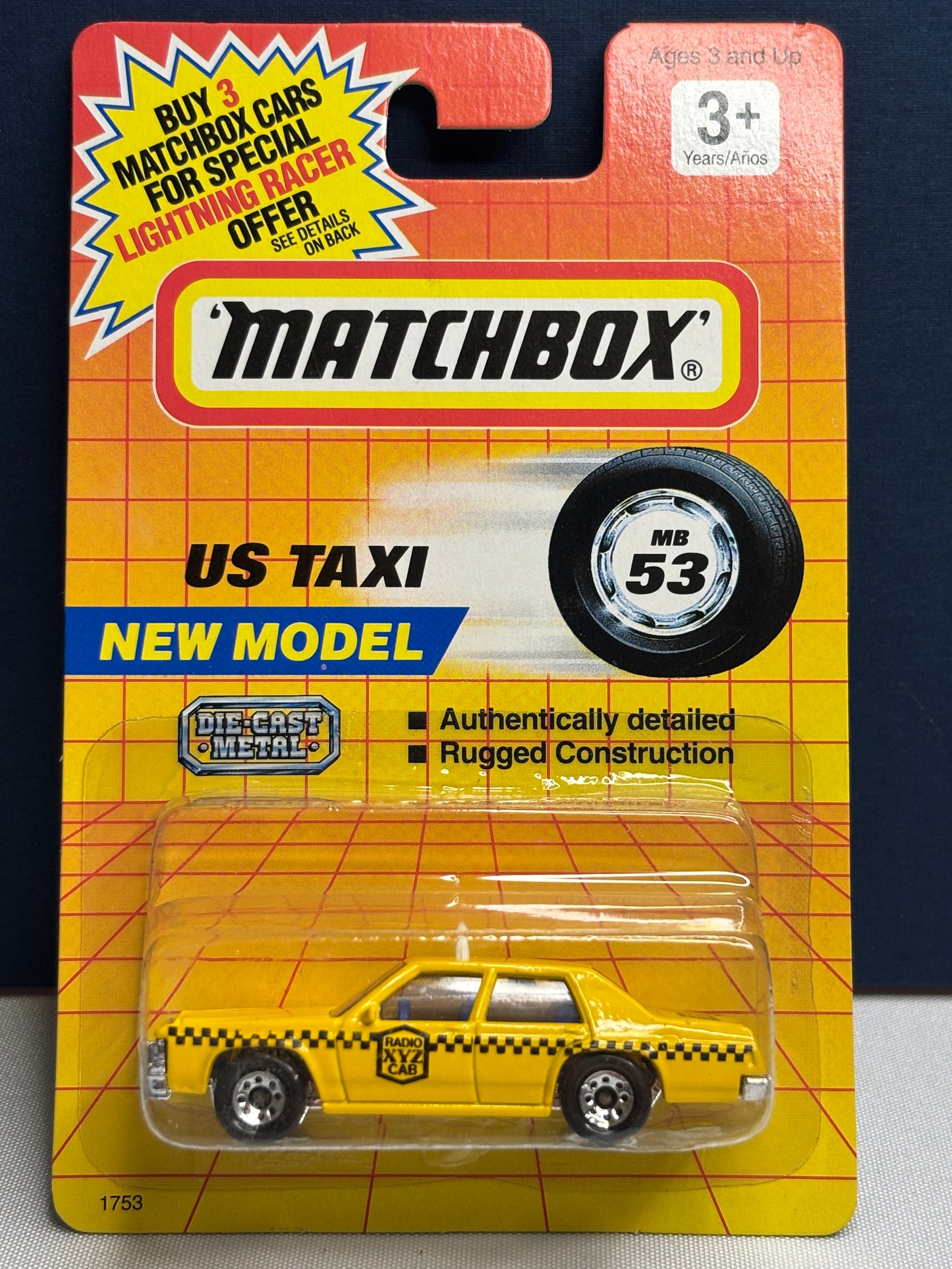 Matchbox MB #53 US taxi (new model)
