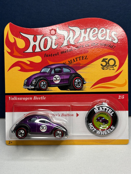 Hot Wheels 50th Anniversary Volkswagen Beetle