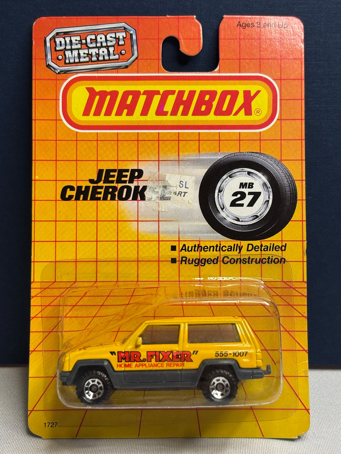 Matchbox MB #27 “Mr Fixer” Jeep Cherokee