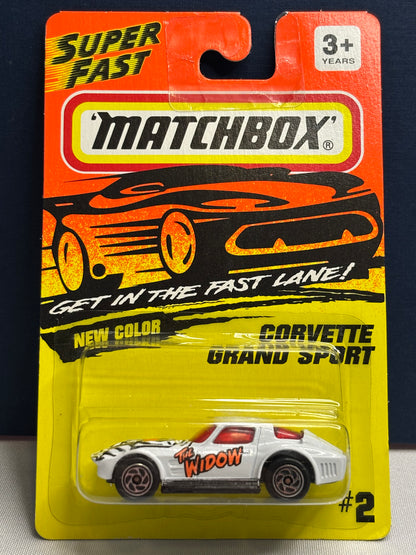 Matchbox #2 Corvette Grand Sport The Widow