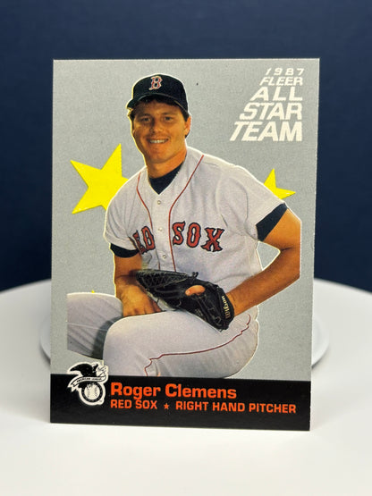 Roger Clemens 1987 Fleer All Star Team