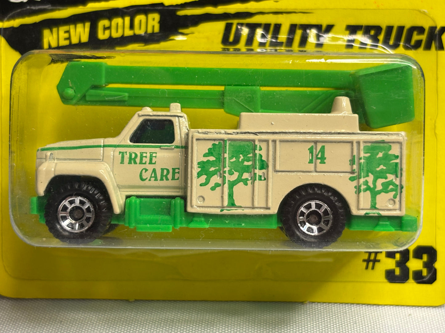 Matchbox MB #33 Utility Truck (tree care)