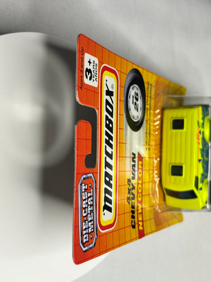 Matchbox MB #26 4x4 Chevy Van (new color)
