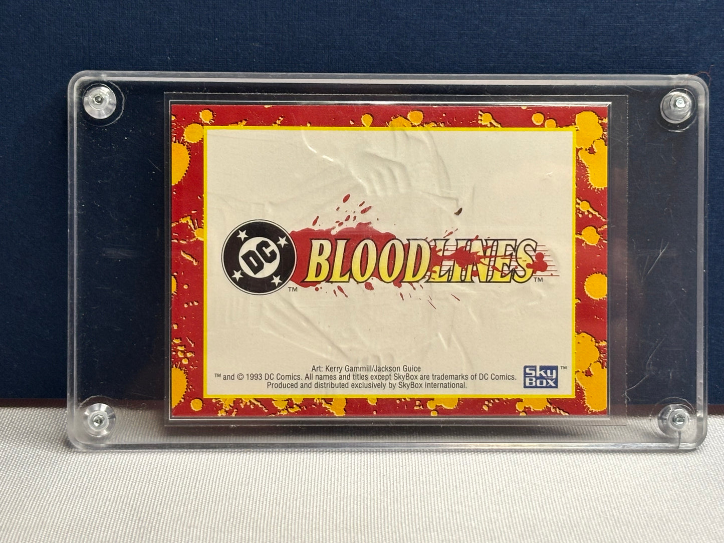 1993 DC Bloodlines -The One True Superman