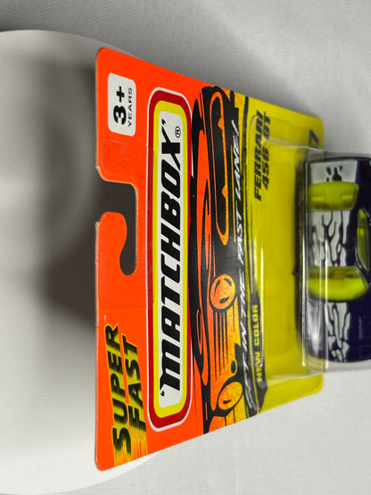 Matchbox #17 Ferrari 456 GT (purple/white)