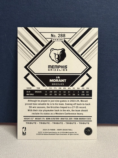 2024-25 Hoops Purple : Ja Morant