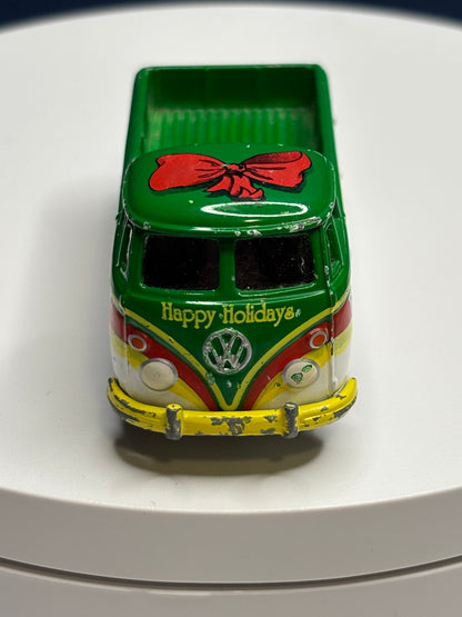 Johnny Lightning VW Type 2 Pickup - Pez Christmas