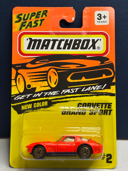 Matchbox #2 Corvette Grand Sport (orange)