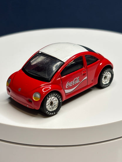 Matchbox Coca-Cola New Beetle w/real rubber tires