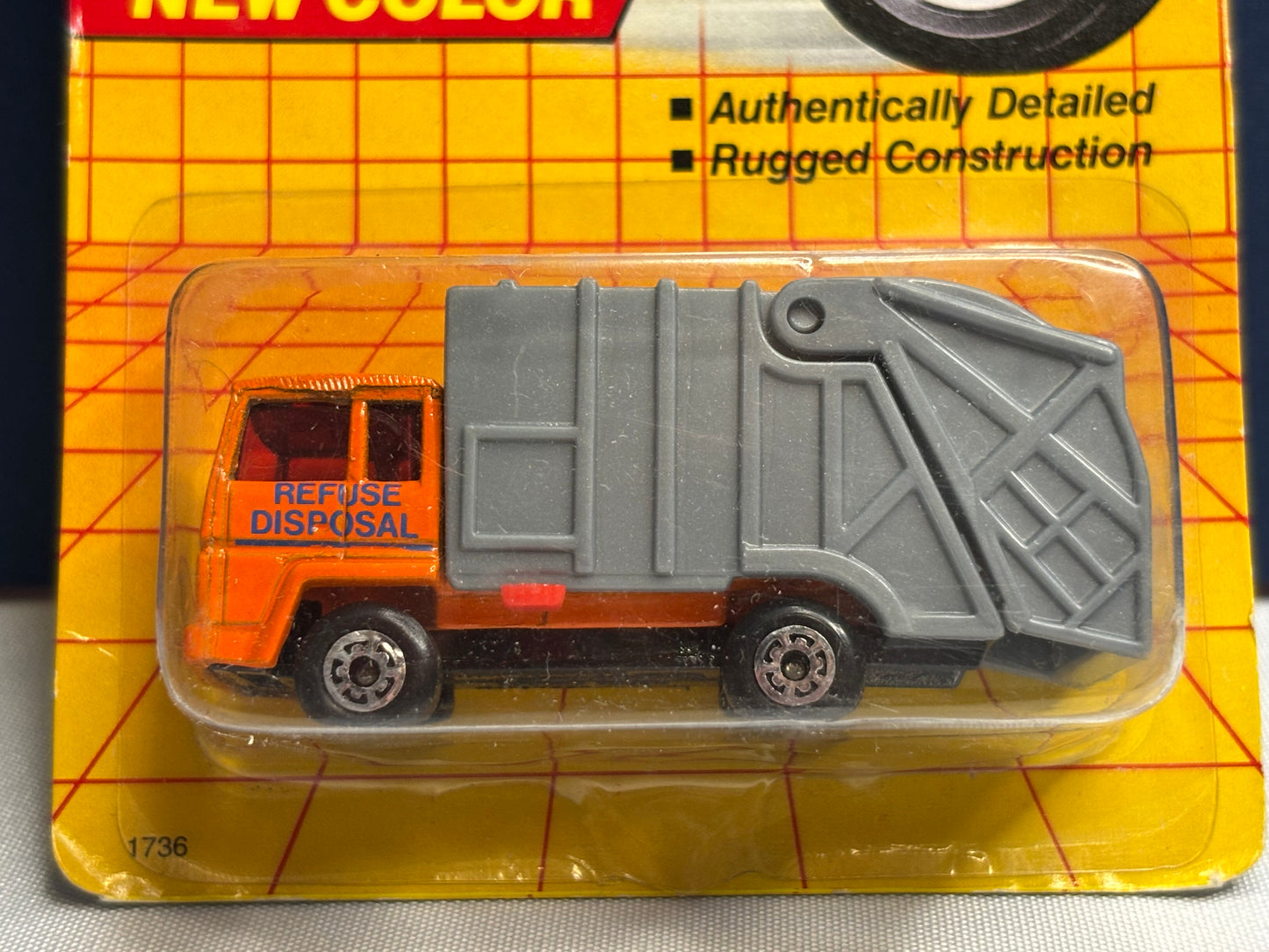 Matchbox MB #36 Refuse Truck (gray)