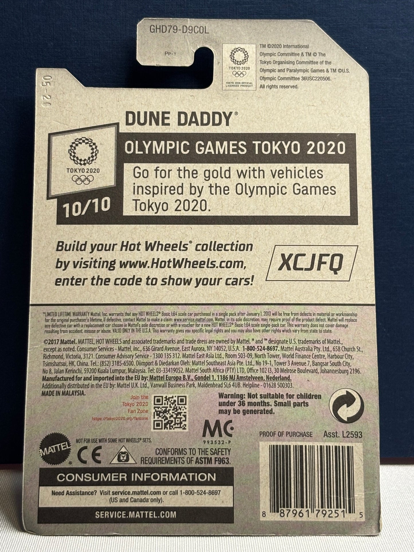 2020 Treasure Hunt Dune Daddy Olympic Games Tokyo 2020