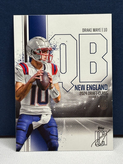2025 Topps: Drake Maye #152