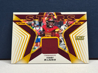 2025 Panini Score Stars of The NFL: Terry McLaurin