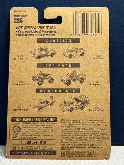 Collector #236 Blue Card Ford Aerostar Rollerblade
