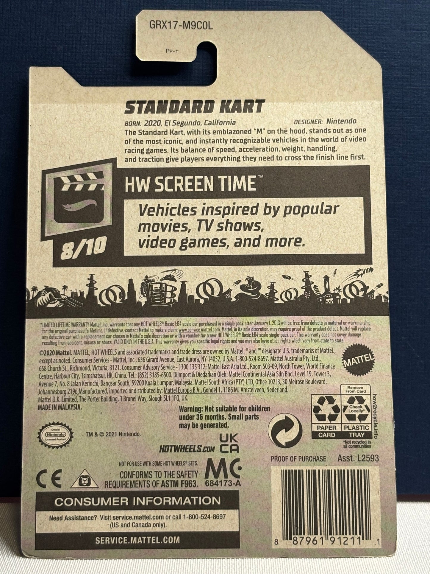 HW Screen Time Mariokart Standard Kart