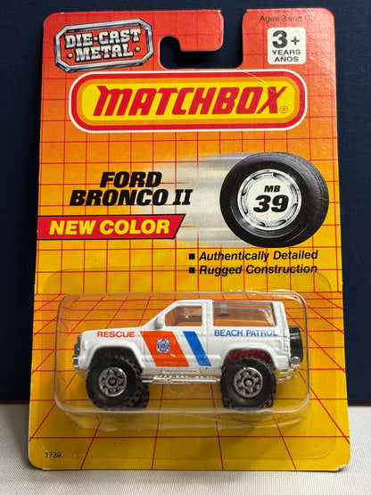 Matchbox MB #39 Ford Bronco II (new color)
