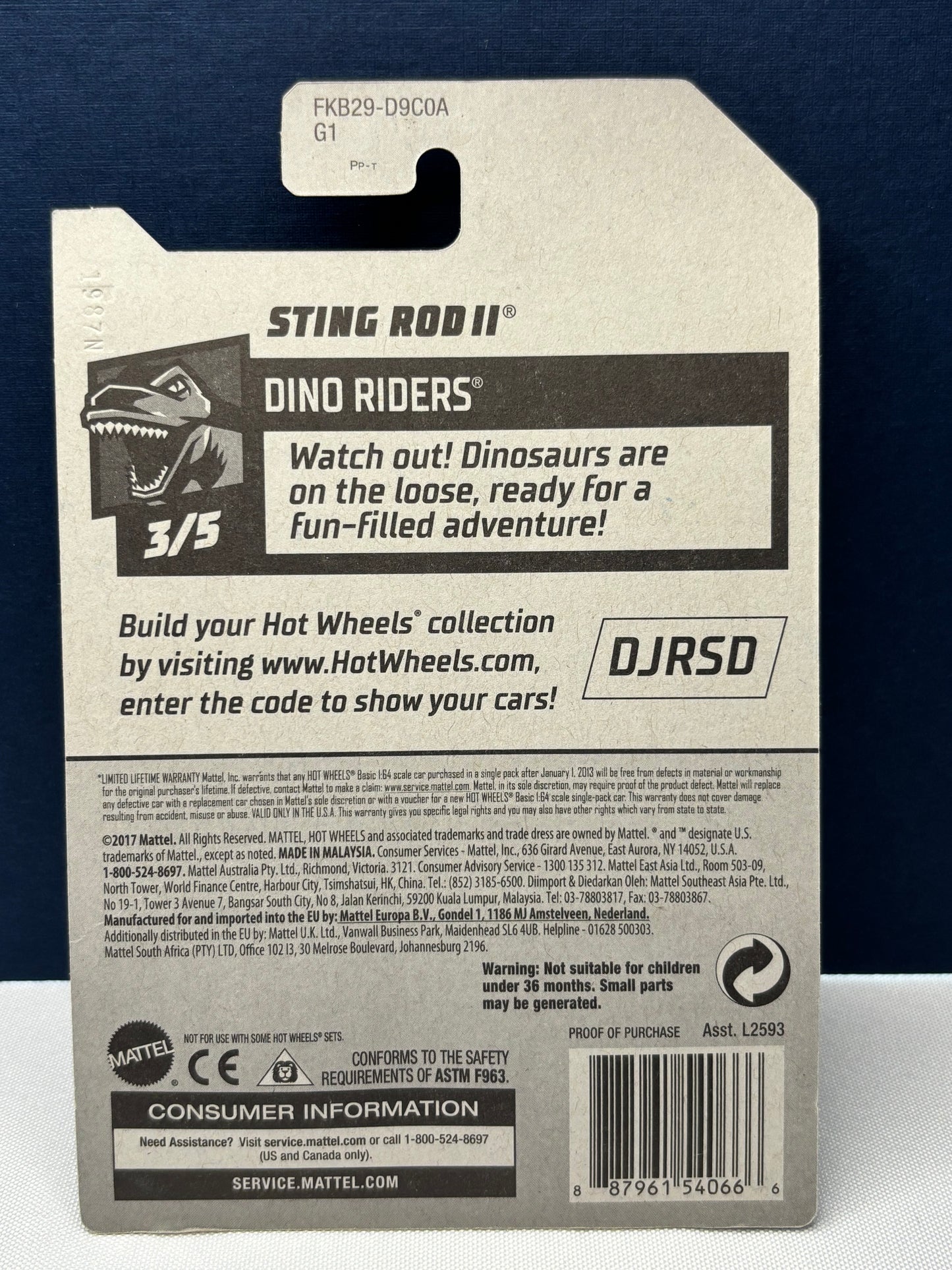 Sting Rod Too: Dino Riders 2018 Treasure Hunt