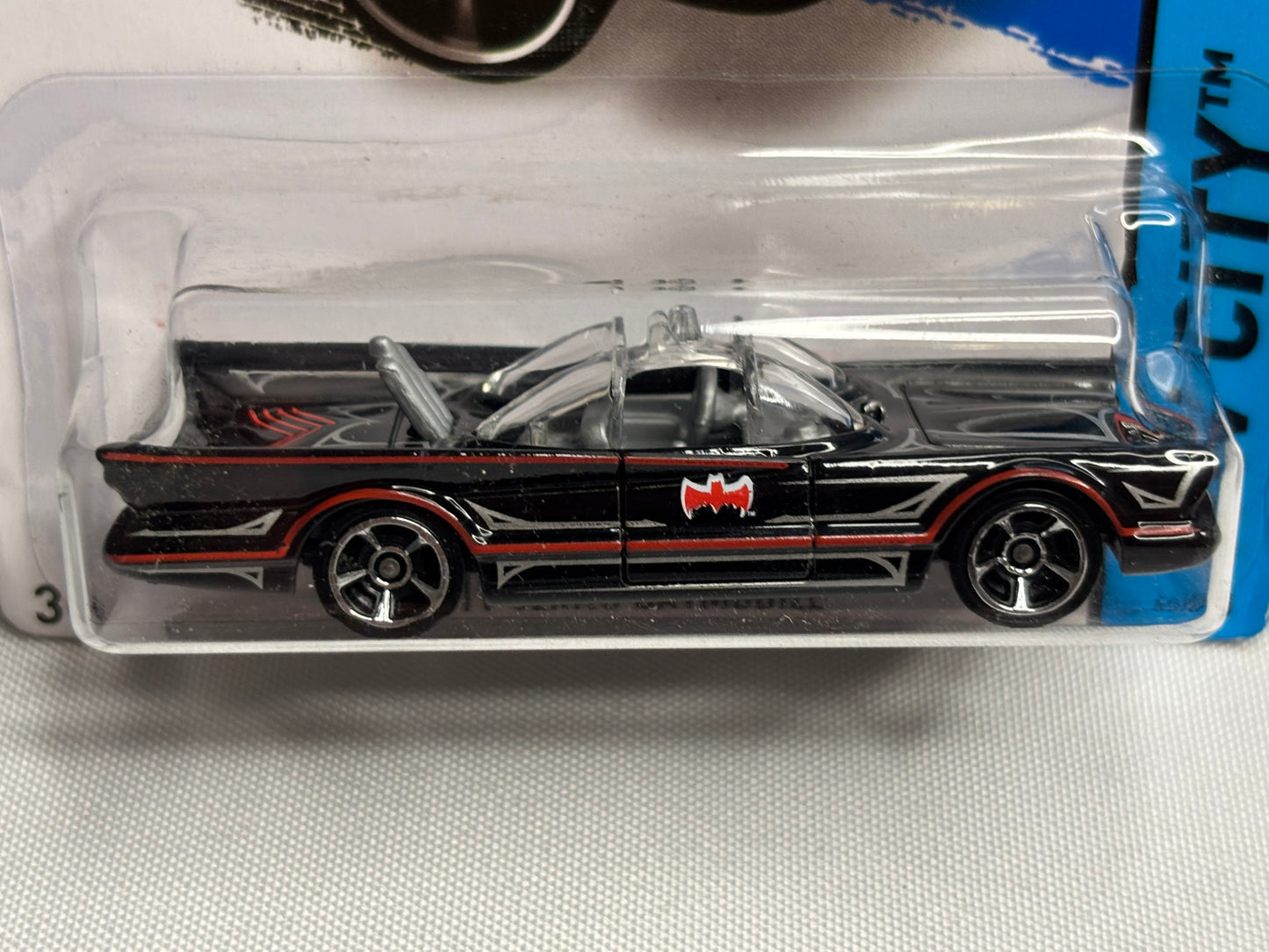 TV Series Batmobile (red/silver pinstripe)