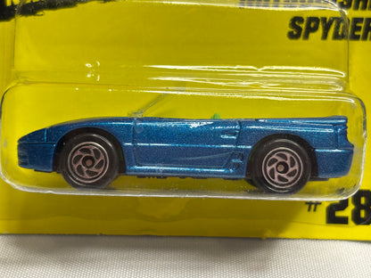Matchbox #28 Mitsubishi Spyder (blue)