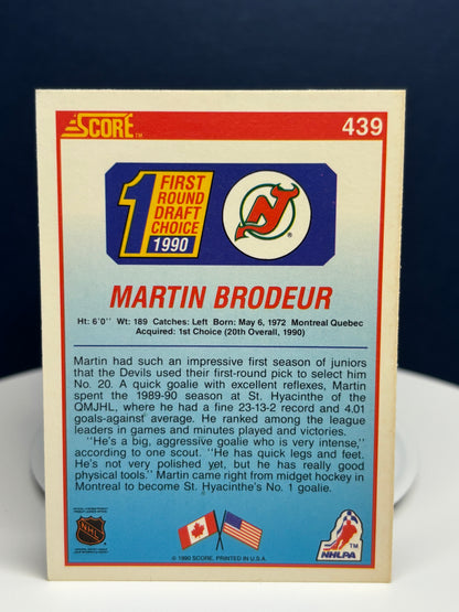 Martin Brodeur 1990 (RC) #439