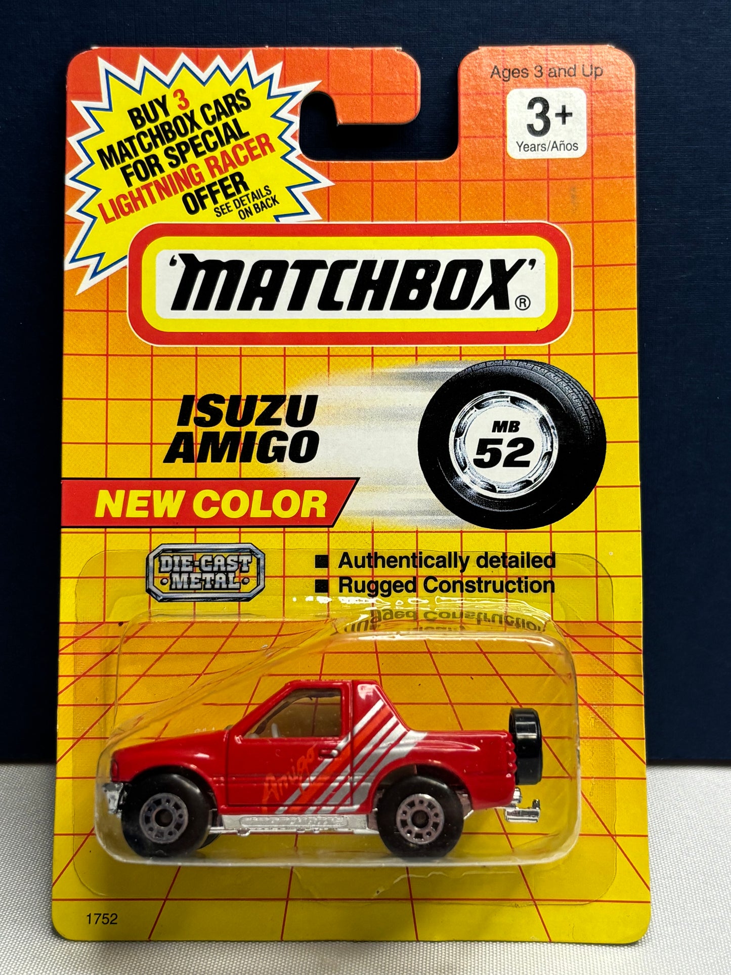 Matchbox MB #52 Isuzu Amigo (new color)