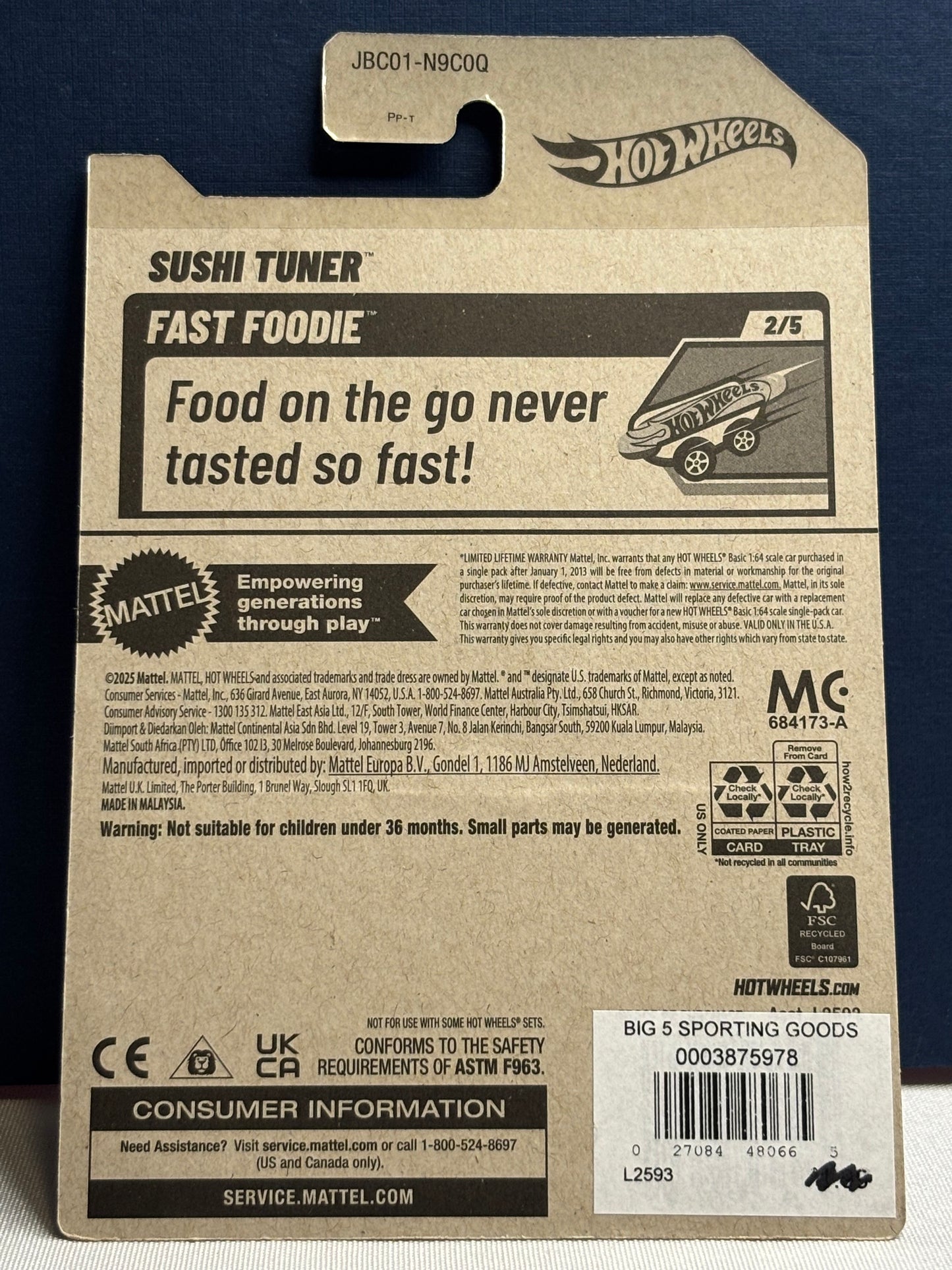 Fast Foodie Sushi Tuner