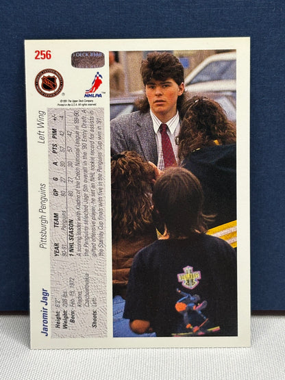 1991 Upper Deck: Jaromir Jagr #256