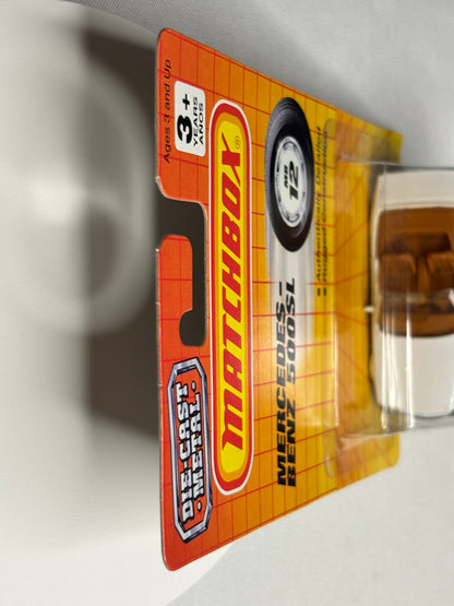 Matchbox MB #12 Mercedes-Benz 500SL (white)