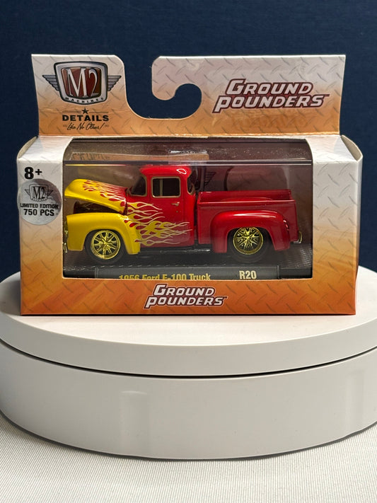M2 Ground Pounders 1956 Ford F-100 Truck limited edition 750 pcs