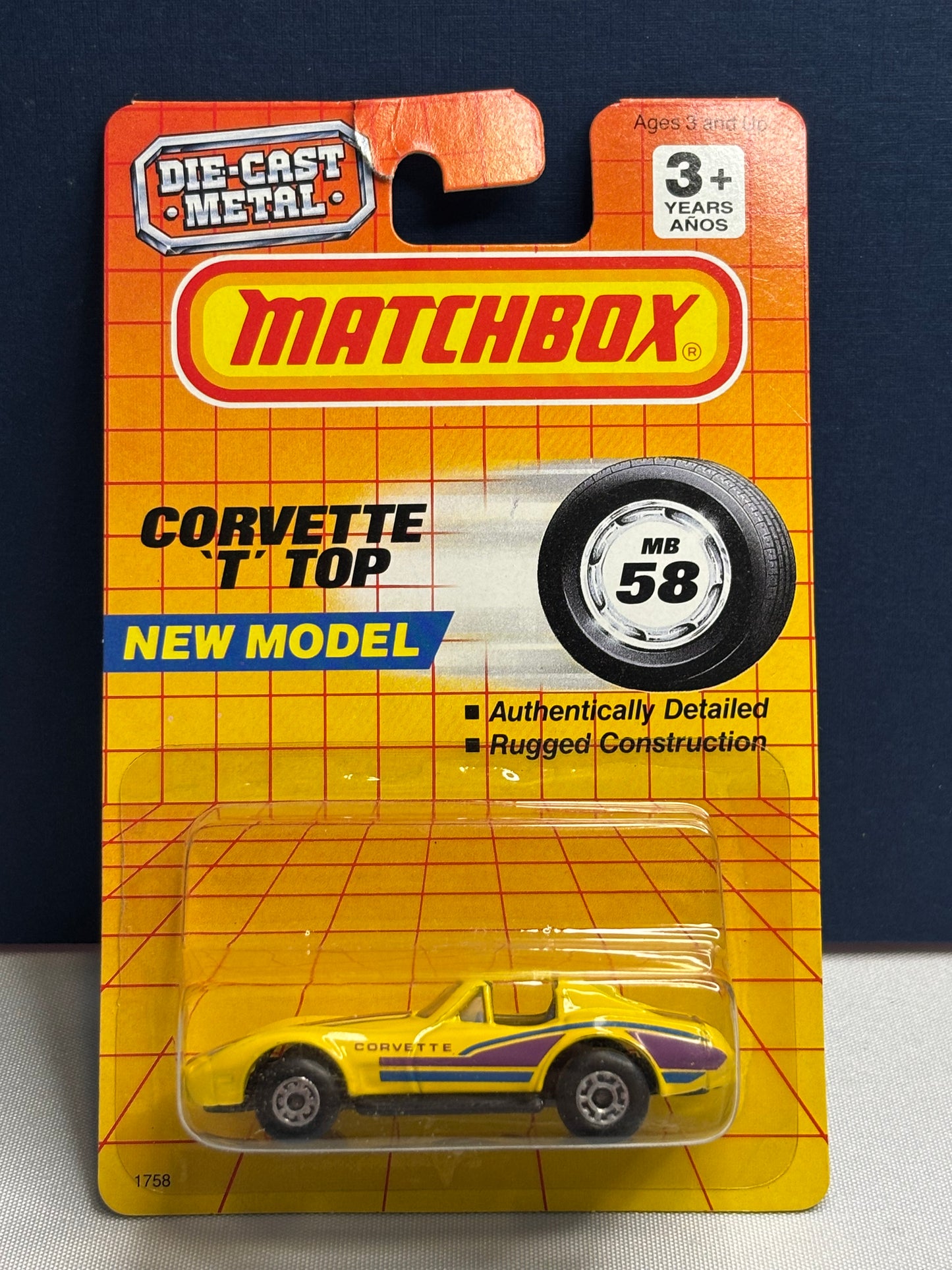 Matchbox MB #58 Corvette ‘T’ Top (new model)
