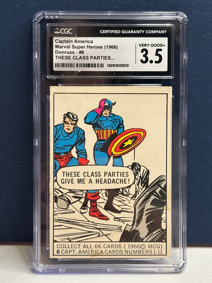 1966 Marvel Super Heroes Captain America #6