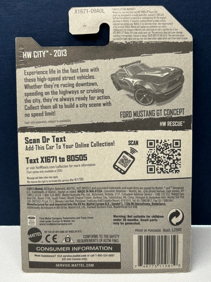 Ford Mustang GT Concept HW City: 2013 Treasure Hunt