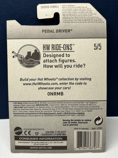 Pedal Driver: HW Ride-Ons 2017 Treasure Hunt
