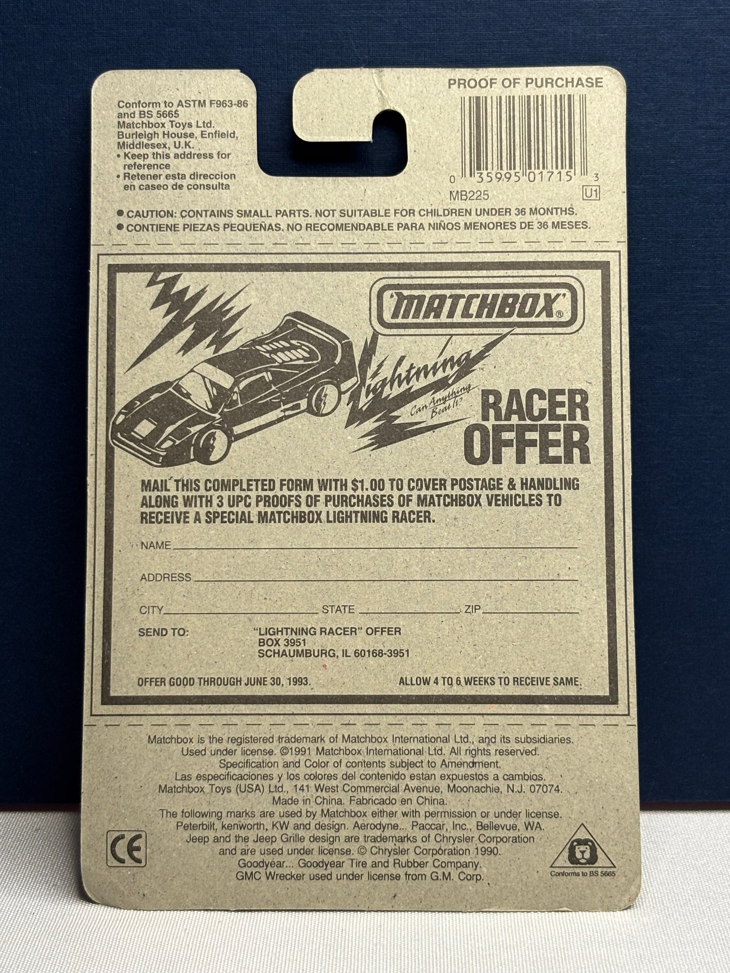Matchbox MB #15 Alfa Romeo (red)