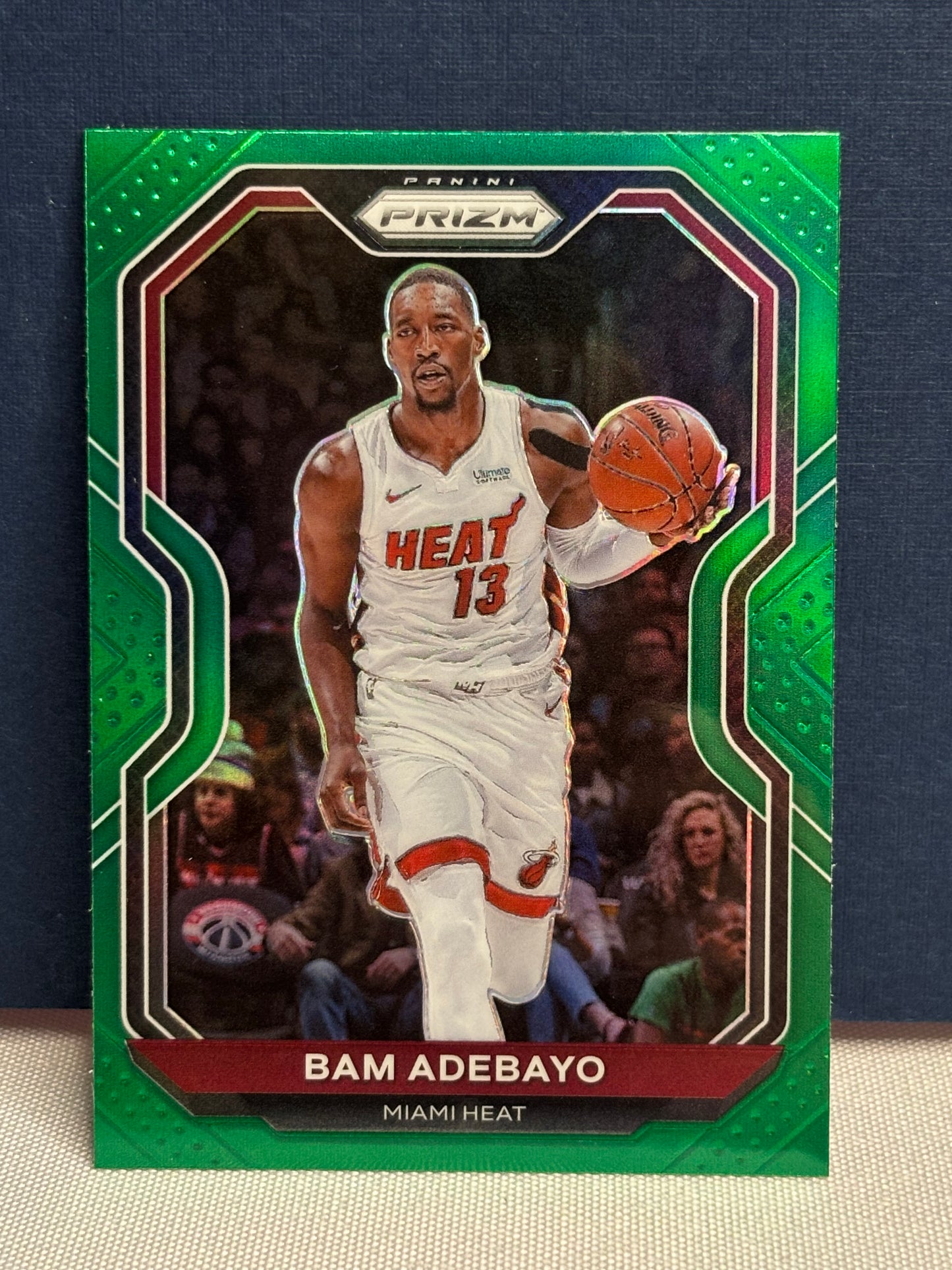2020-21 Prizm Green: Bam Adebayo