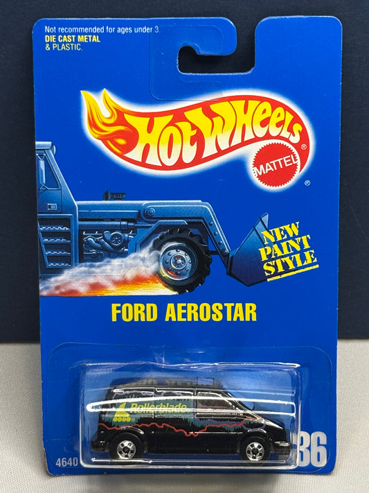 Collector #236 Blue Card Ford Aerostar Rollerblade