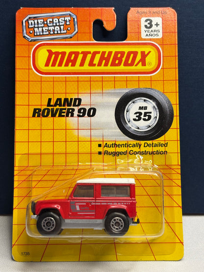 Matchbox #35 Land Rover 90