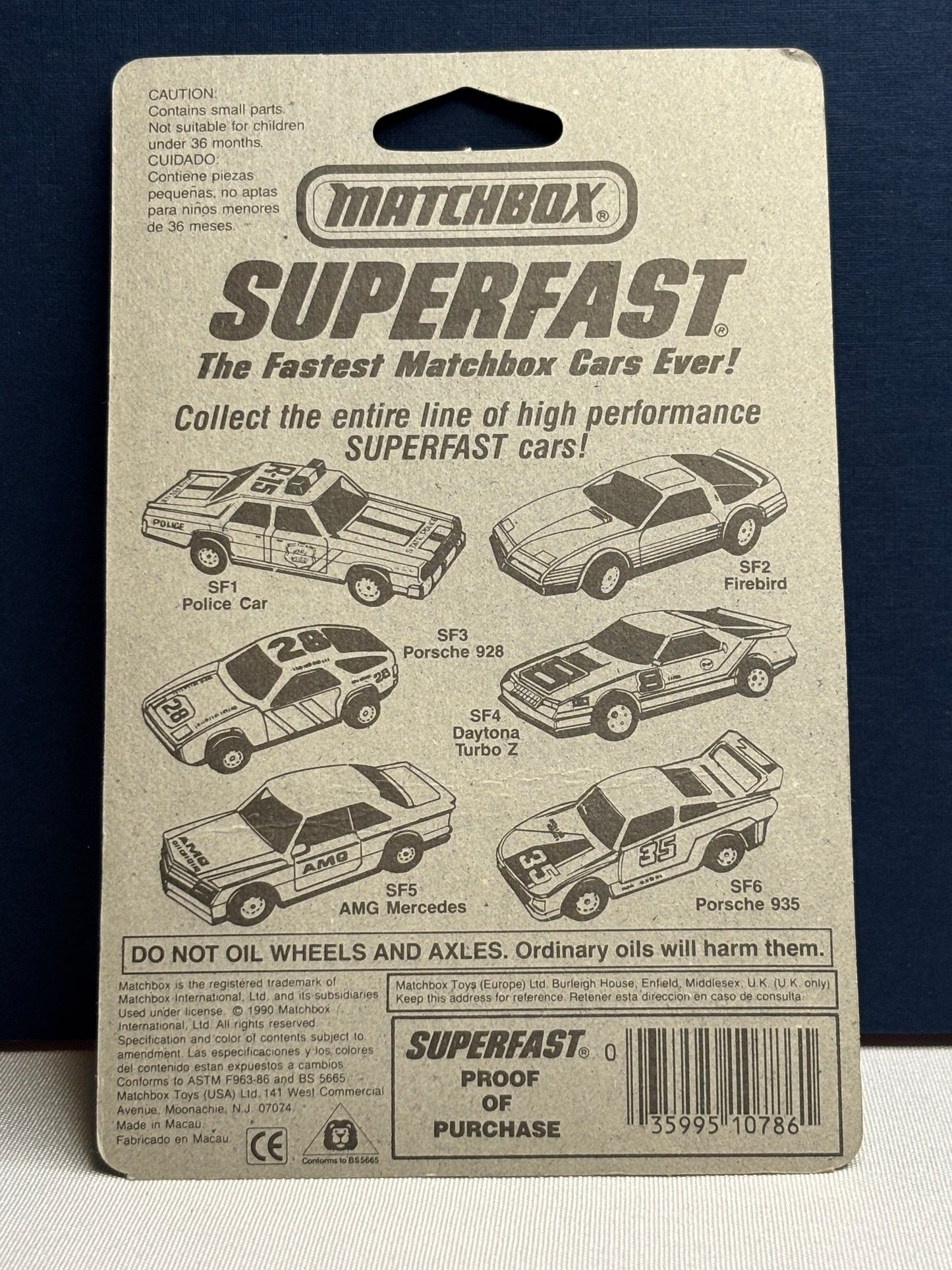Matchbox SF2 Firebird