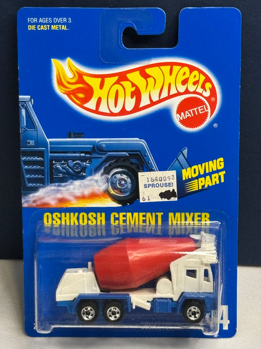 Collector #144 Blue Card Oshkosh Cement Mixer