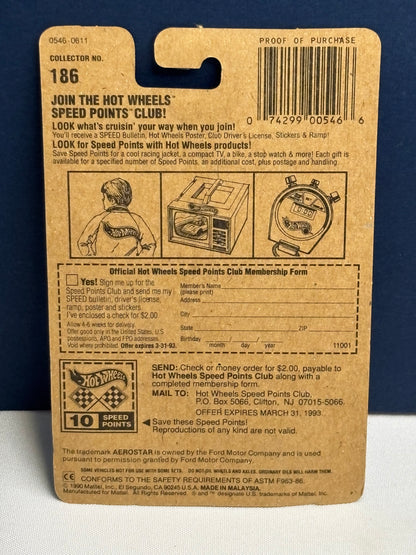 Collector #186 Blue Card Ford Aerostar (Speedie Pizza)
