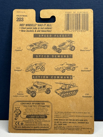 Collector #206 Blue Card Jaguar XJ220