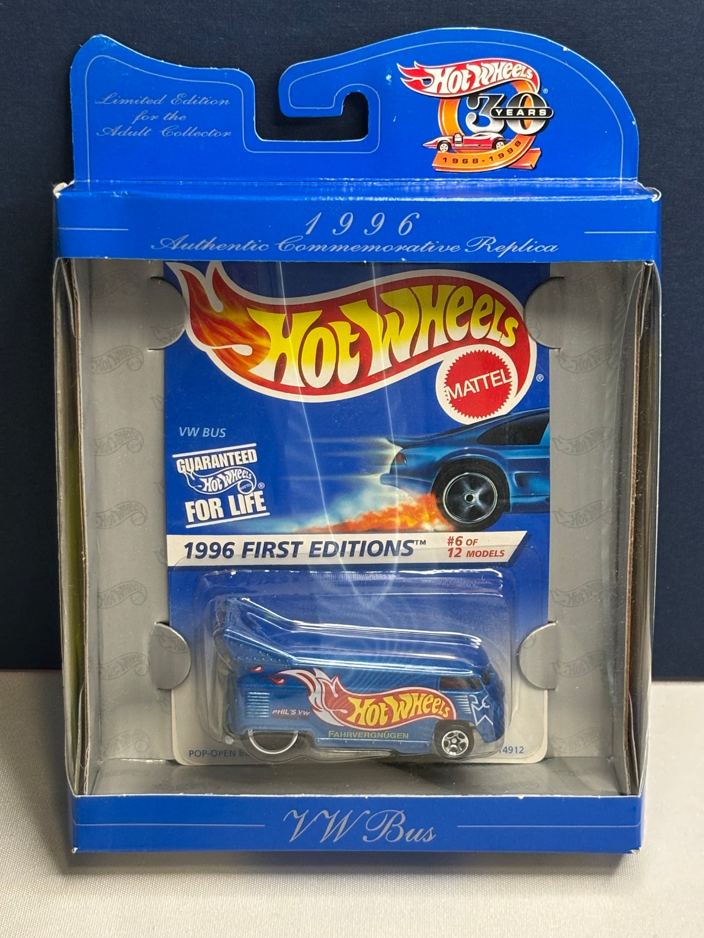 30 Years 1996 Authentic Commemorative Replica VW Bus