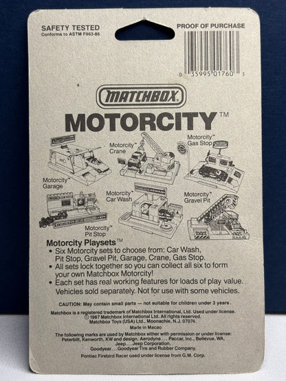 Matchbox MB60 Pontiac Firebird Racer