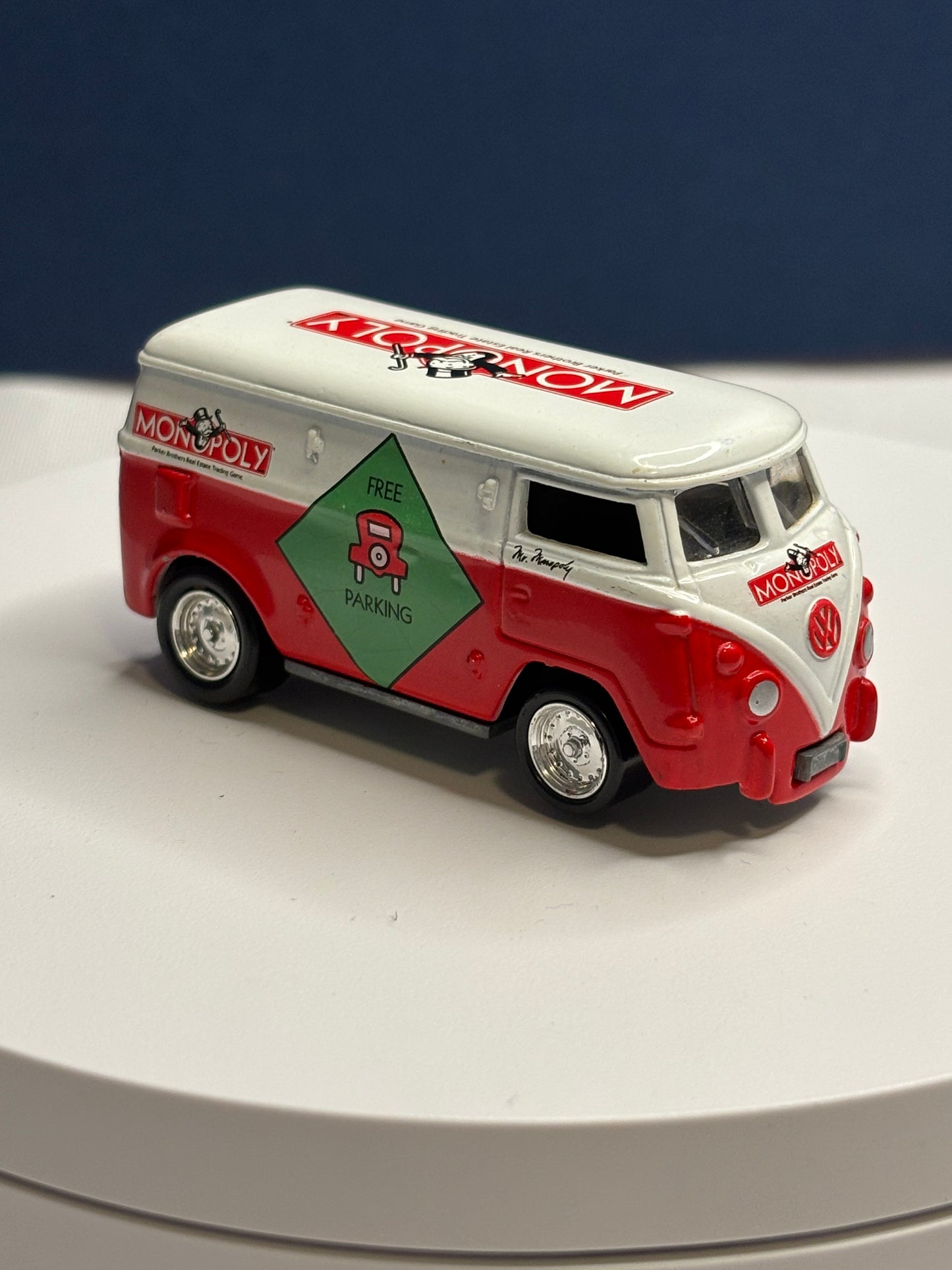 Monopoly Free Parking VW Bus