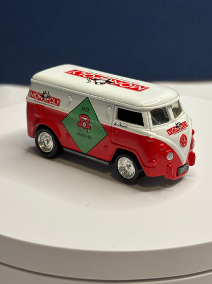 Monopoly Free Parking VW Bus