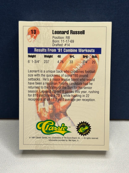 1991 Classic Premier Edition Draft Picks (sealed set)